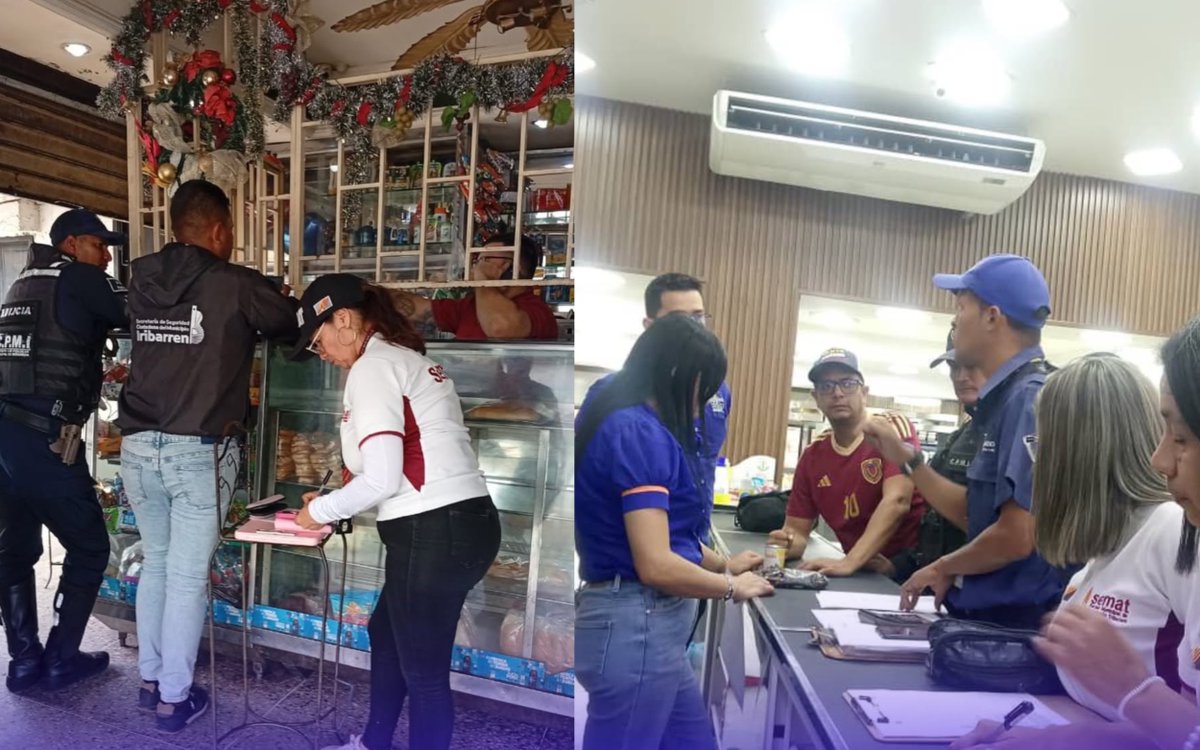 noticierovv's tweet photo. #Economía | Autoridades detectaron 40 establecimientos con anomalías durante fiscalización en Lara
Más detalles aquí: https://t.co/BZxaI7s7Xr
#NoticiasVenevision #7Dic https://t.co/1fv78MqE7g