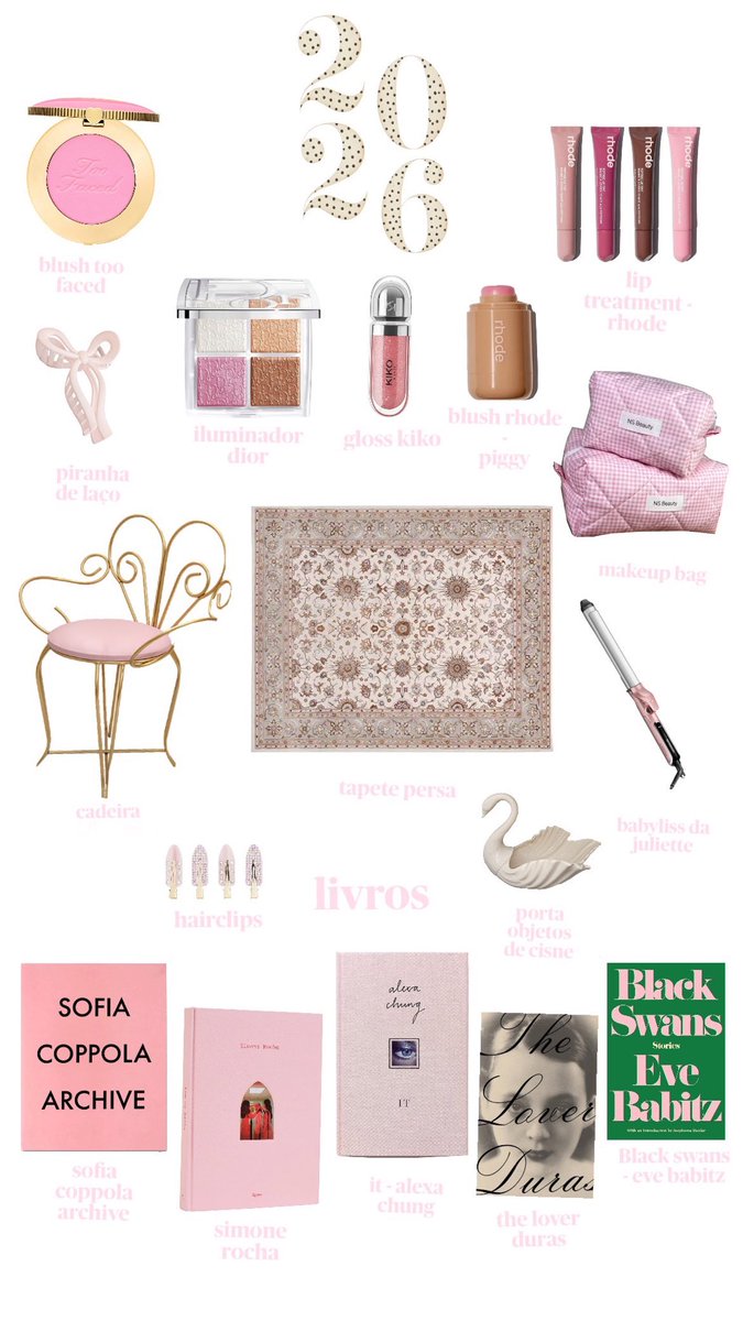 jbestvoice's tweet photo. minha wishlist de 2026 🦢🤍 https://t.co/71s2byFXOs