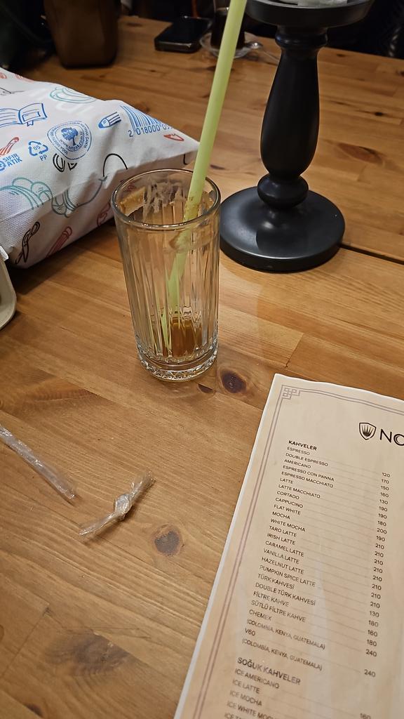 Americano'ma teşekkür ediyorum beni hiçbir masada yalnız bırakmadığı için.