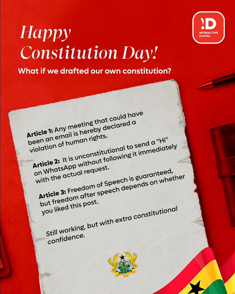 We, the marketers, have spoken! Happy Constitution Day!