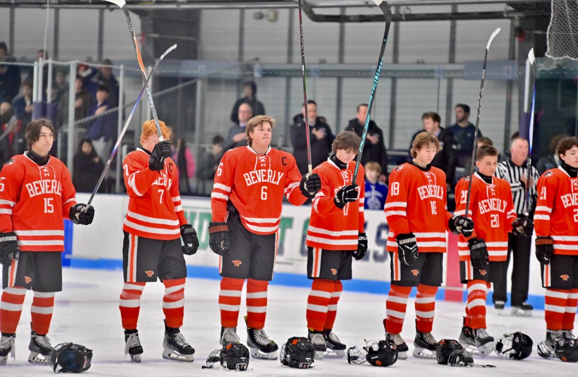 ‼️THE BOYS TRAVEL TO SALEM STATE TONIGHT TO FACE THE MAGICIANS‼️BE THERE IN BEV GEAR 🟠⚫️AND BE LOUDDDDDD‼️PUCK DROP @7:30