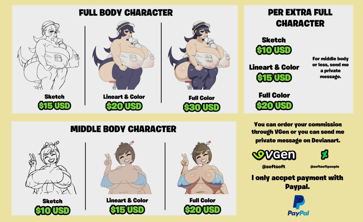 Btw guys, I'm opening commissions! If you have any questions, you can send me a private message ✨