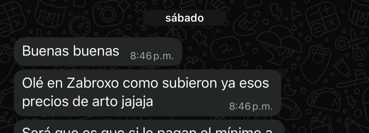 Tonycas97's tweet photo. Y ahora el almuerzo que valía 17 con domicilio quedó en 20 mil y sin domicilio
En la empresa el flete de transporte y logística aumento 30% “viaje corto” estaba rondando 400mil y pasó a 520k 
Normal; apenas van 7 días del 2026 https://t.co/GorcXl9QO2
