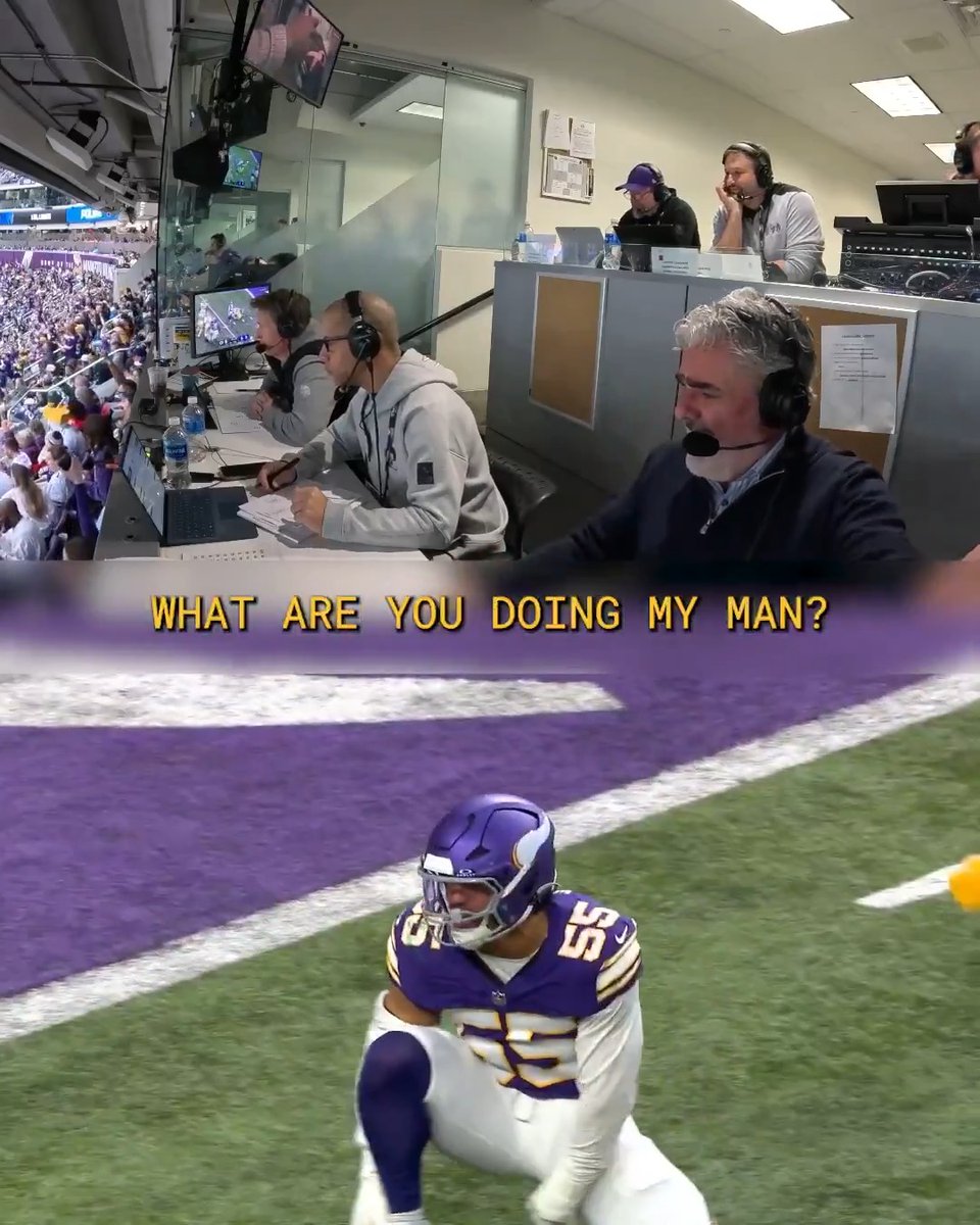 Chased down in the backfield for a big loss!
@EWIL23
🎙️: @PAOnTheMic | @KFAN1003