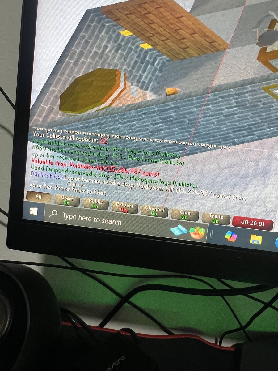 TheOnlyMentions's tweet photo. 22 KC voidwaker hilt drop 🤓
#osrs #runescape https://t.co/Hj7xsDdd2v