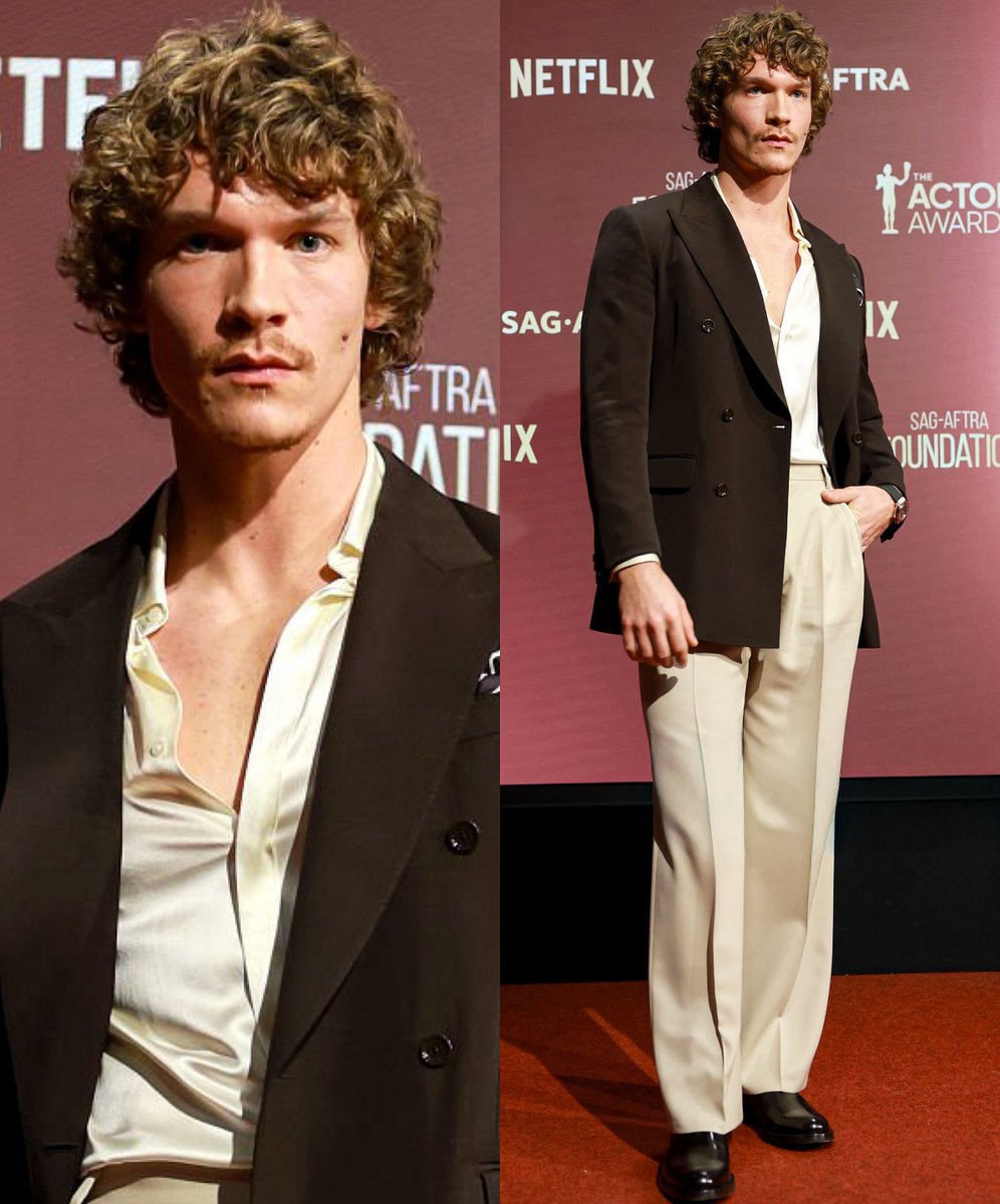 _filmcrave's tweet image. Connor Storrie stuns at the 32nd Annual Actor Awards Nominations. 📷