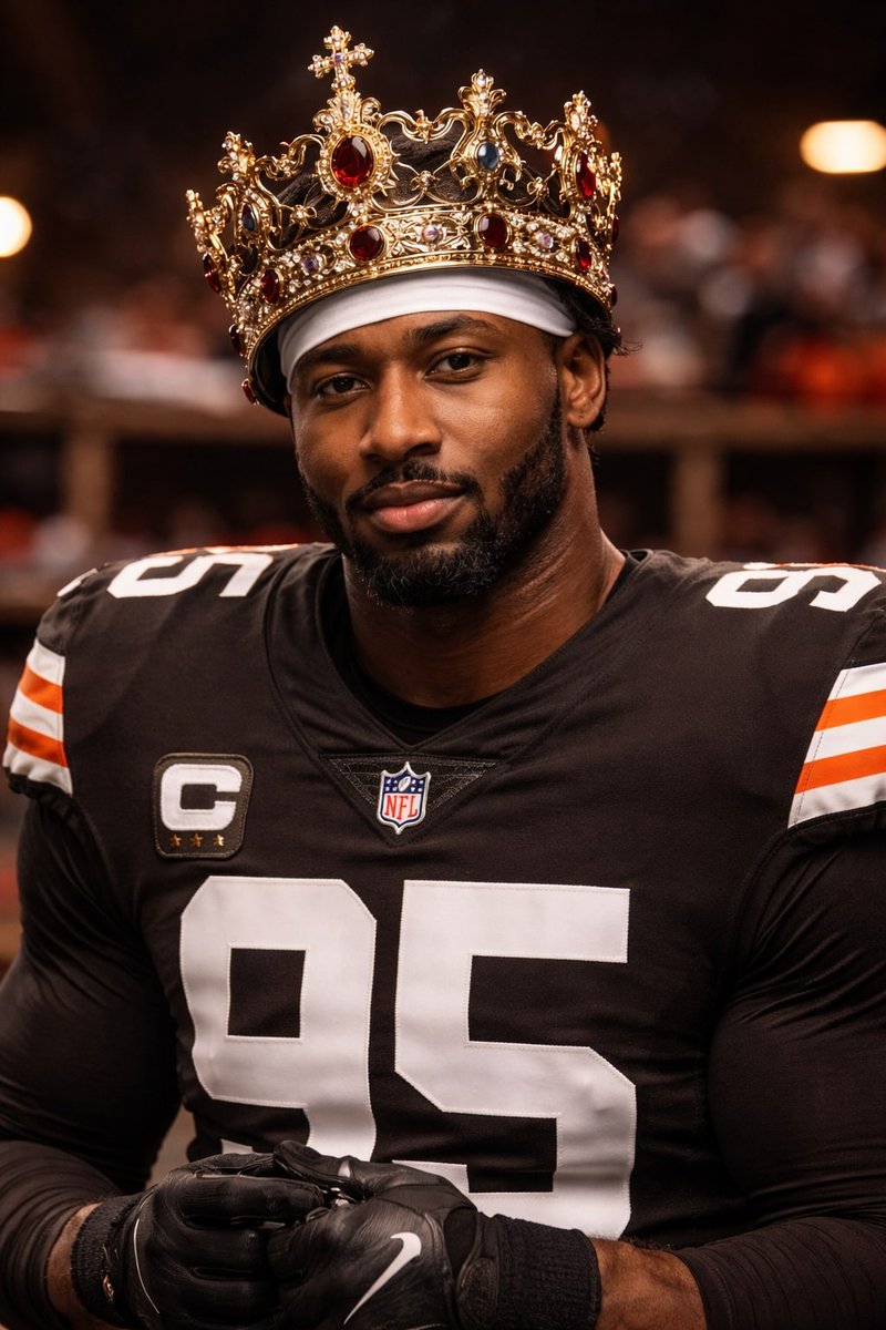 Myles Garrett now holds the NFL record of the most sacks in a single season with 23 👑

Passing T.J. Watt with 22.5 sacks.