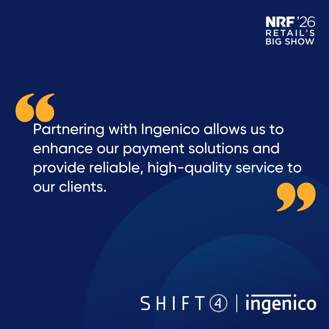 Ingenico tweet media