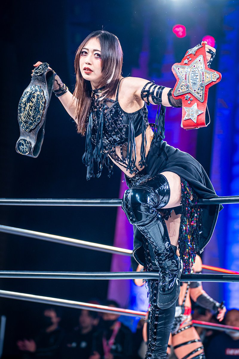 EasternLariat's tweet image. The Joshi MVP, the Toyota Trophy is the Joshi exclusive equivalent of the MVP (which women are also allowed to win!) and utilizes the same idea of in-ring, business and overall importance to a company.

That said who is the best pick for the Joshi MVP through all of 2025?
