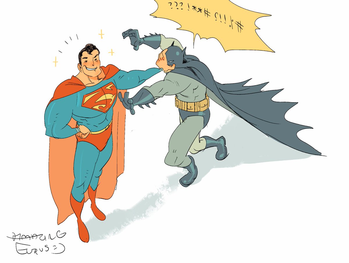 AMAZINGEEEURUS's tweet image. f**king alien！
#SuperBat