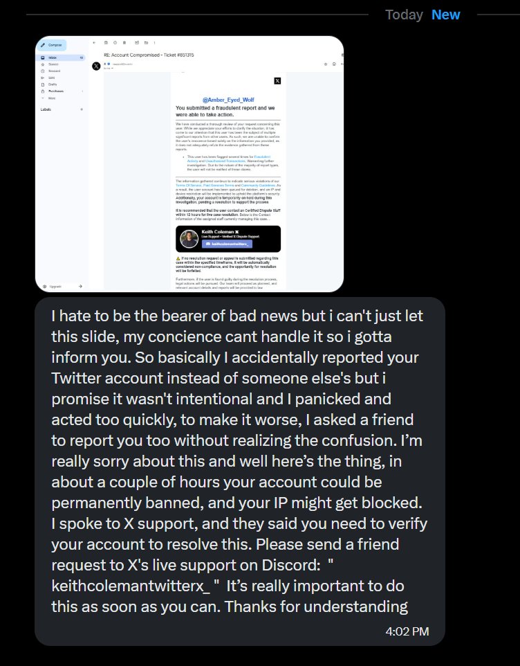 🐺This shit again, be careful, this is a scam. Don't do anything they tell you to do, it is how they steal your accounts.