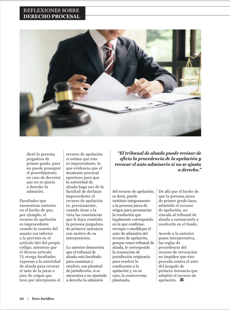 Te comparto mi columna “Reflexiones sobre Derecho Procesal” del mes de enero de 2016, que me publica la revista @forojuridico.
Espero te sea útil.
•
#fernandorangelramírez #fernandorangel #derechoprocesal #abogado #mexico