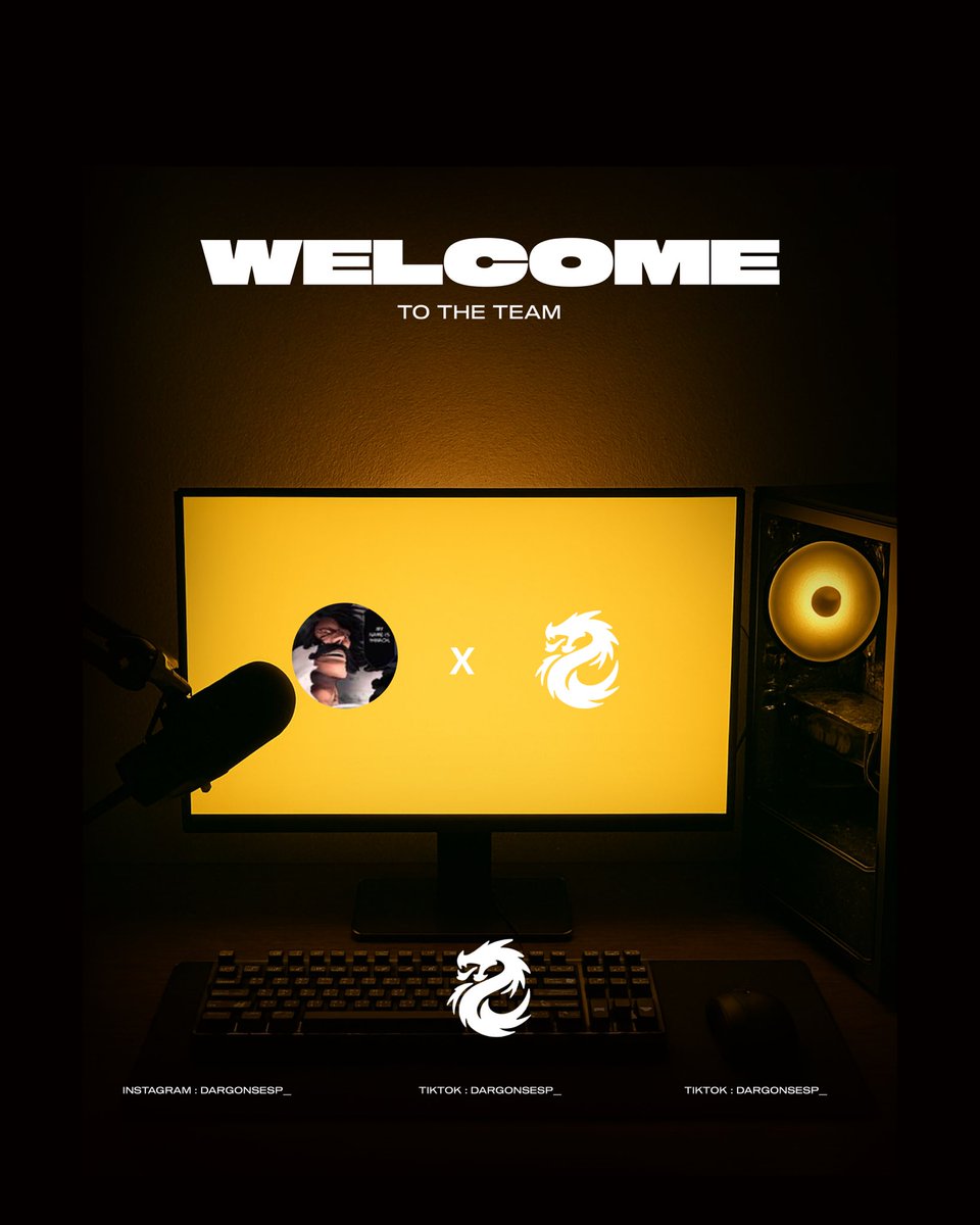 DRaGoN fire meets creativity 🐉🔥
A new creative presence emerges

Introducing <a href="/SOVEREIGNDSPEED/">Crextures</a> to DRaGoNs eSports🐉