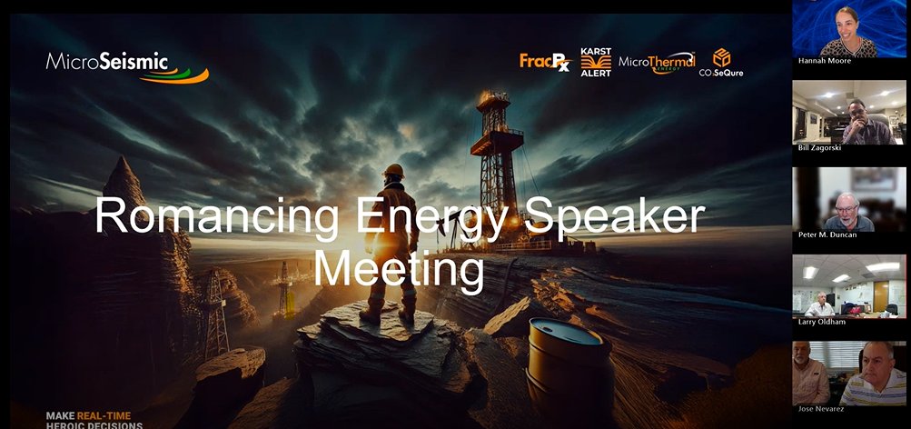 The countdown is on!

We’re just two weeks away from the Romancing Energy Forum, and excitement is building fast.

Join us for an unforgettable event featuring an exceptional lineup of industry leaders

Secure your seat today before it’s too late:
microseismic.com/2026-forum/
