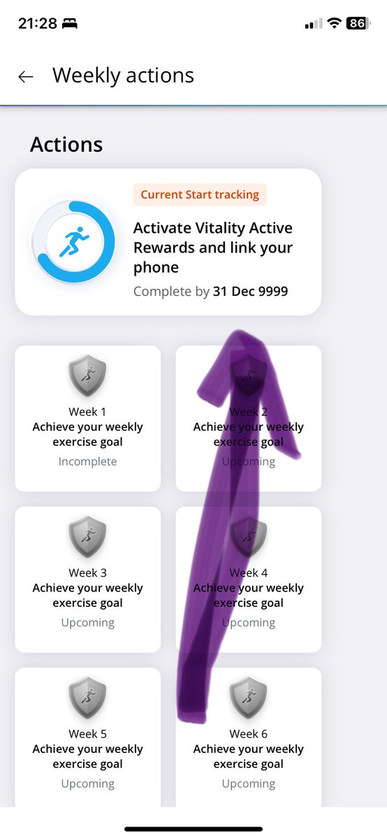 ⁦<a href="/Discovery_SA/">@Discovery_SA</a>⁩ here’s another date oddity. The Vitality Fitness section of the main app is also buggy as anything - have to keep repeating ‘try again’ every time you try to see a provider’s schedule.