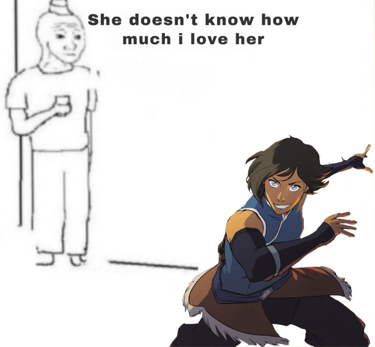 gagesato's tweet image. #Real Korra haters operate entirely on bad takes and zero media literacy.