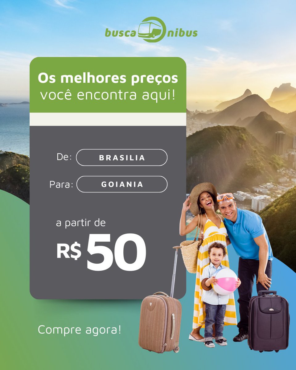 As férias já começaram! Qual seu próximo
destino? 🚌

No <a href="/buscaonibus/">BuscaOnibus</a> você encontra as melhores opções
de passagens para as suas viagens!

Não perca tempo, os valores podem variar ao longo do
dia - link na bio!

#viagens #ferias #destinos #passagembarata #anonovo #onibus