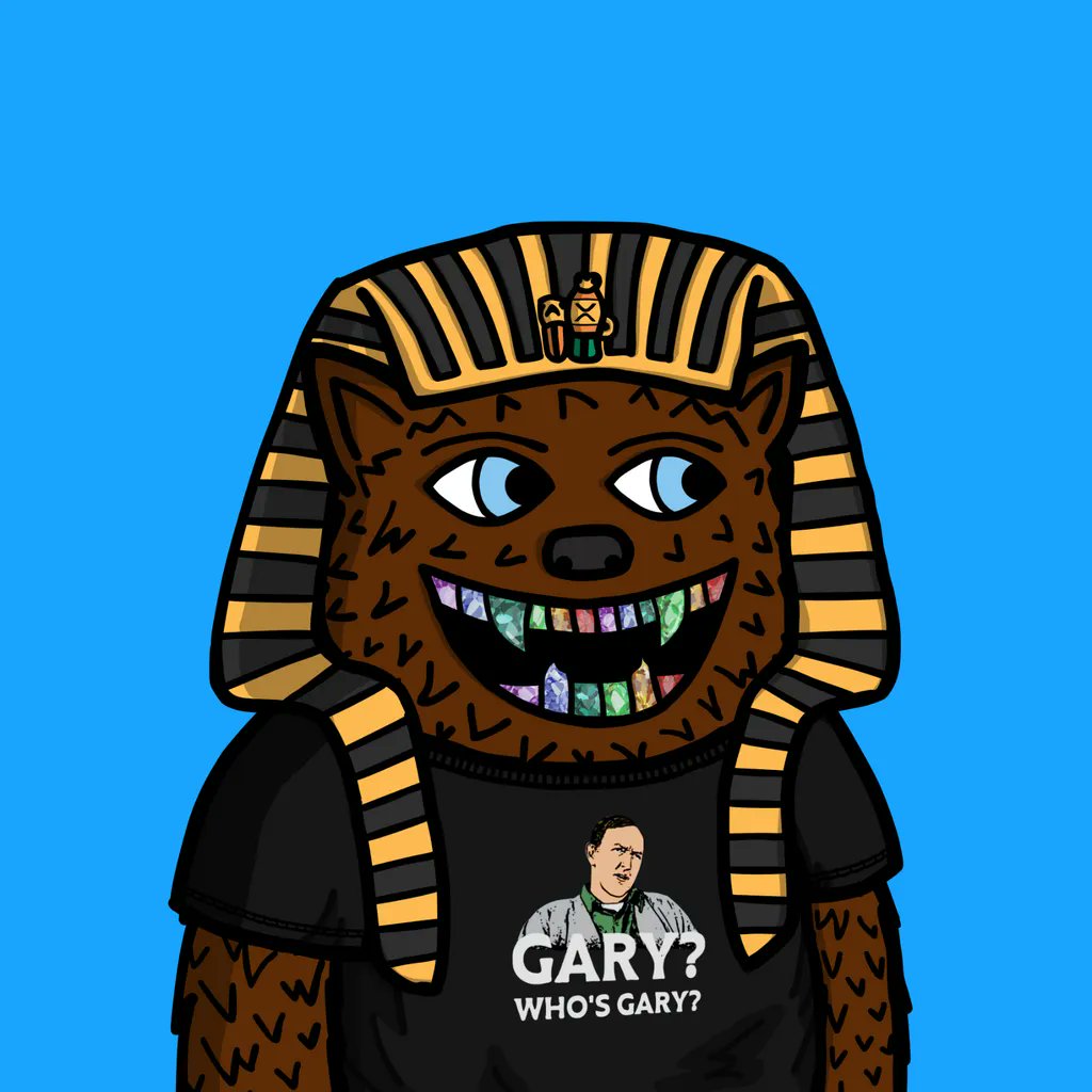 PharaohX33's tweet image. Shout-out to @fuzzy_jon for gifting me this $FUZZY NFT 💯