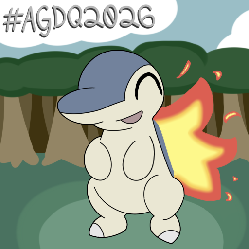 DeliciousQuils's tweet image. Cyndaquil! @GamesDoneQuick #AGDQ2026 #GamesDrawnQuick