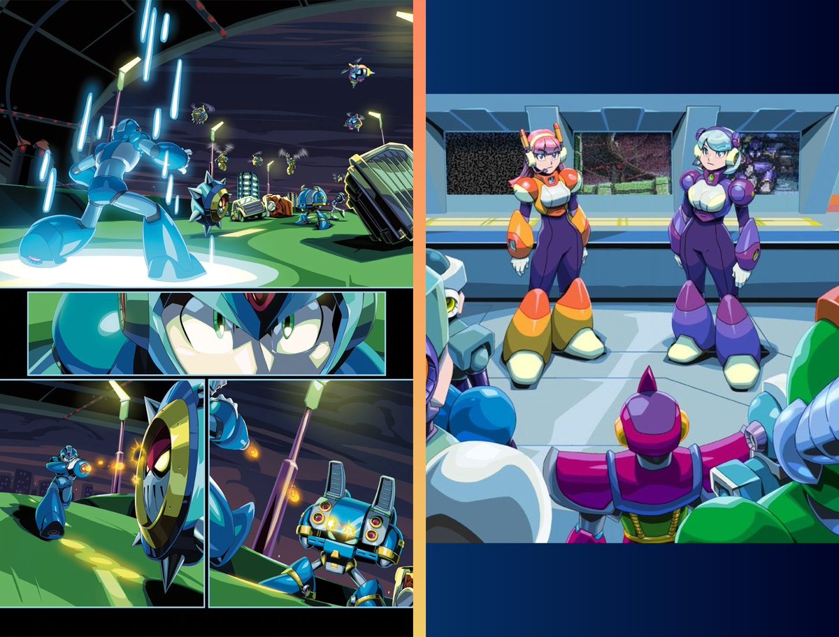 MENEオーダーページ MEGA MAN ZX TIMELINES #1