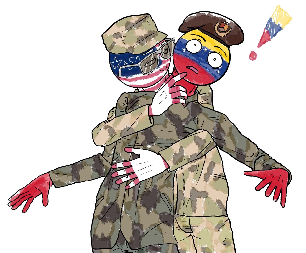 I wish the prosperity of Venezuela.
#CountryHumans 
#CountryHumansUSA 
#CountryHumansVenezuela
