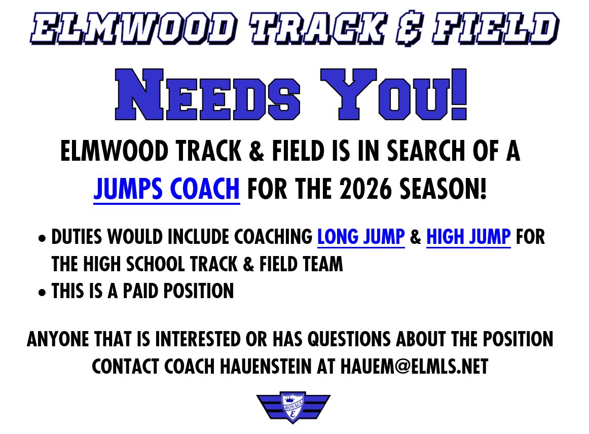 Elmwood Track&Field tweet media