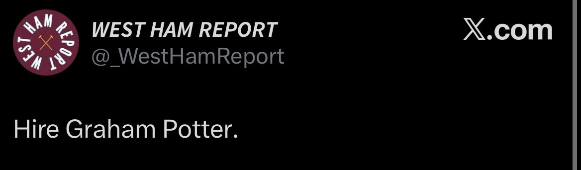 whugl6's tweet image. Yes, you did ask for Graham Potter.