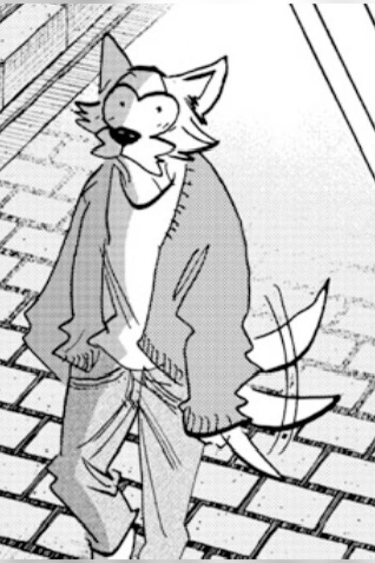 2chelines's tweet image. el manga de beastars es tan gracioso y monino cuando miras más allá de la vibra que da el anime