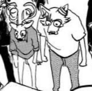 2chelines's tweet image. el manga de beastars es tan gracioso y monino cuando miras más allá de la vibra que da el anime