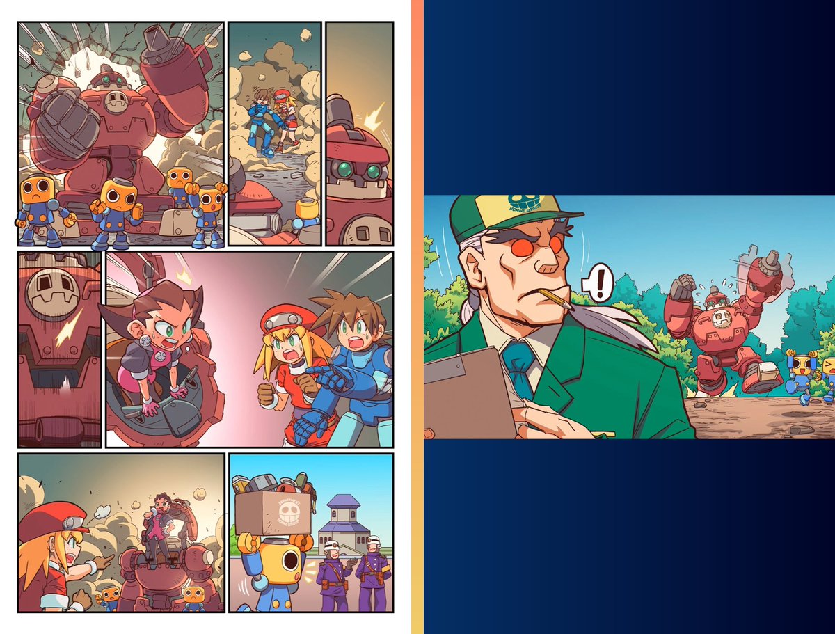 ICYMI: Preview pages and panels from Mega Man ZX Timelines #1