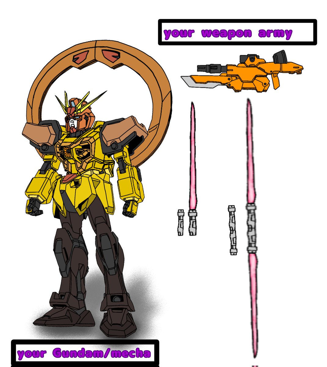 RMaulana2251's tweet photo. Hello Apolla I finished making your Mecha art I hope you like it and for the system on your discord fanart okay and GET SET TO YOUR BATTLE ARENA 🔥🔥🔥@ApollaSpirit #ApollaArt #Genprojects #art #gundam #vtuber https://t.co/YTSek7EBMx