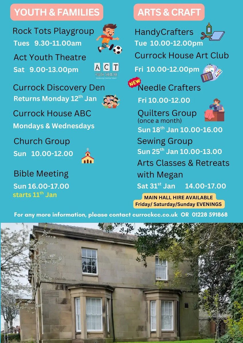 Currock House CC tweet media