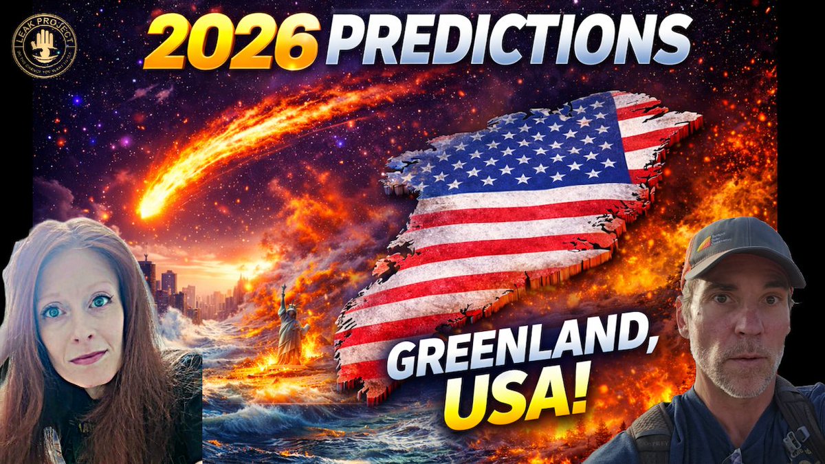 2026 Forecasts and Predictions - Join the live 1pm mt youtube.com/live/vLLHchFJx…
66 Predictions for 2026
#2 of #66
1.Hybrid Warfare = Drones, Hacking, Espionage, Transportation Hijack
France, Germany, Denmark, Finland, Norway, Poland, Belarus, Russia, Estonia, NATO
2.Greenland Annex