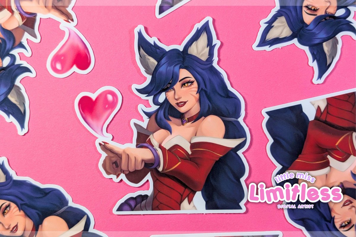 ahri stickers coming soon 💘