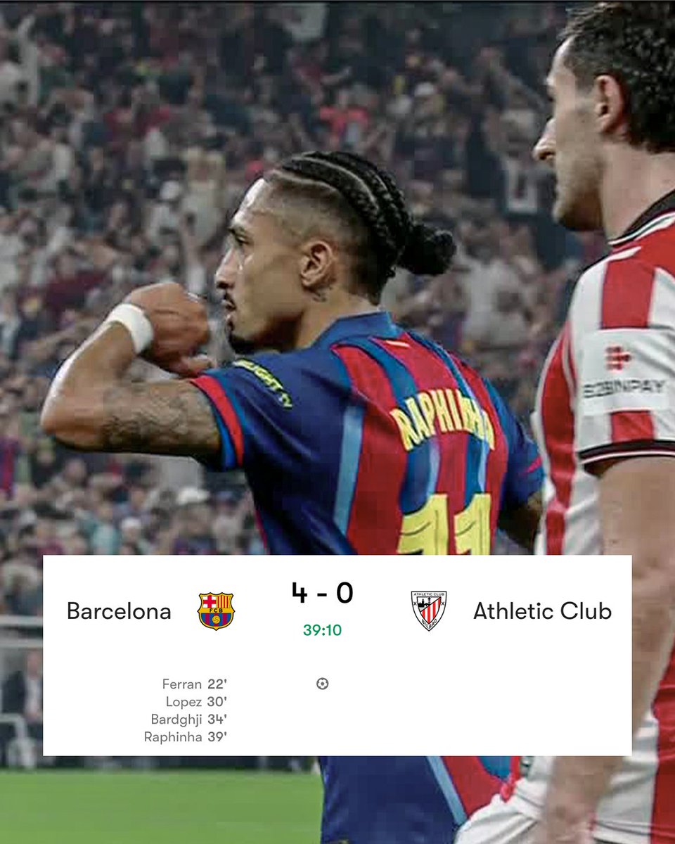 ESPNFC's tweet image. THIS HAS BECOME AN OLD-FASHIONED THRASHING! 😭