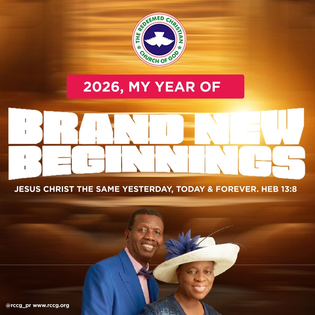 2026 - Our Year of BRAND NEW BEGINNINGS