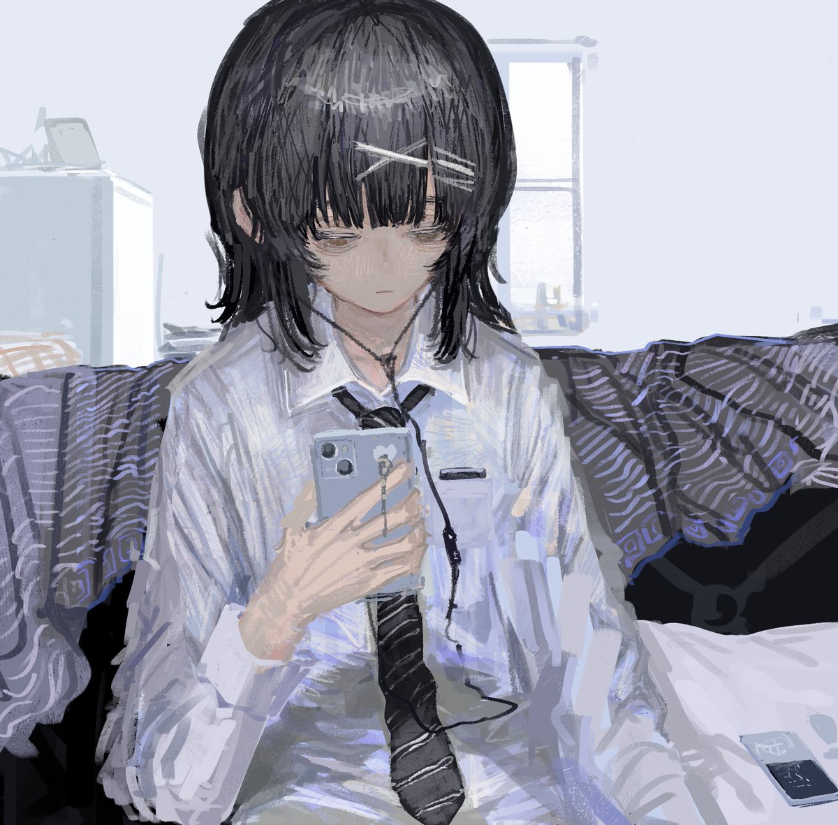 藍 tweet media