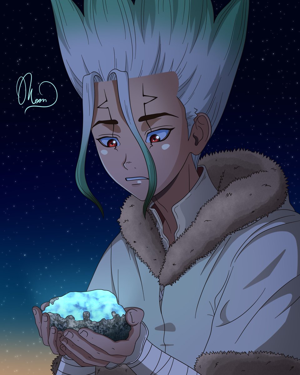 son tiempos complicados para el mundo. el placer de los malvados es el dolor de los pobres. continuemos creando arte desde el amor y el respeto 🪼

#drstone #dcst #senku
