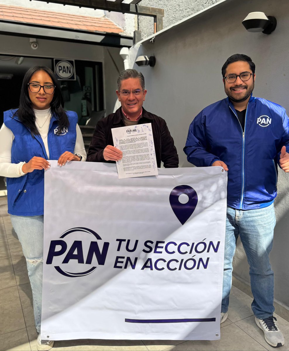 Agradezco la confianza del CDDT del <a href="/pan_ao/">PAN ÁLVARO OBREGÓN</a> por designarme como Coordinador de los Comités #TuSecciónEnAcción.

¡Vamos a trabajar incansablemente para llevar el mensaje de <a href="/AccionNacional/">Acción Nacional</a> a todas y cada una de las secciones distritales de Álvaro Obregón!