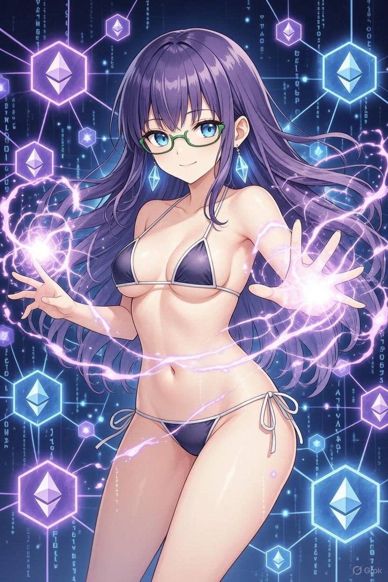 ETHGIRL2017's tweet image. $EGIRL emerged during the 2017 bull run, a time of speculation and Initial Coin Offerings.

ETH went from $8 to $1,400, and E-Girl was introduced as the second most powerful figure in the academy.

0x5d20d8663dCf78Ee2D24f340Eb139a9862C74EB8