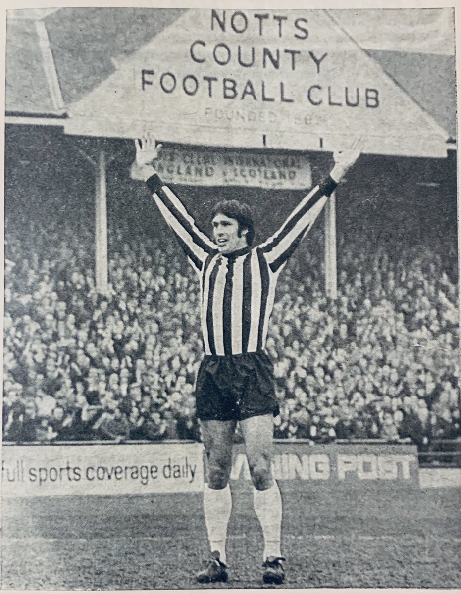 He overcame the stigma of being born in Derby to forge a great career for himself which included two spells with Notts County.