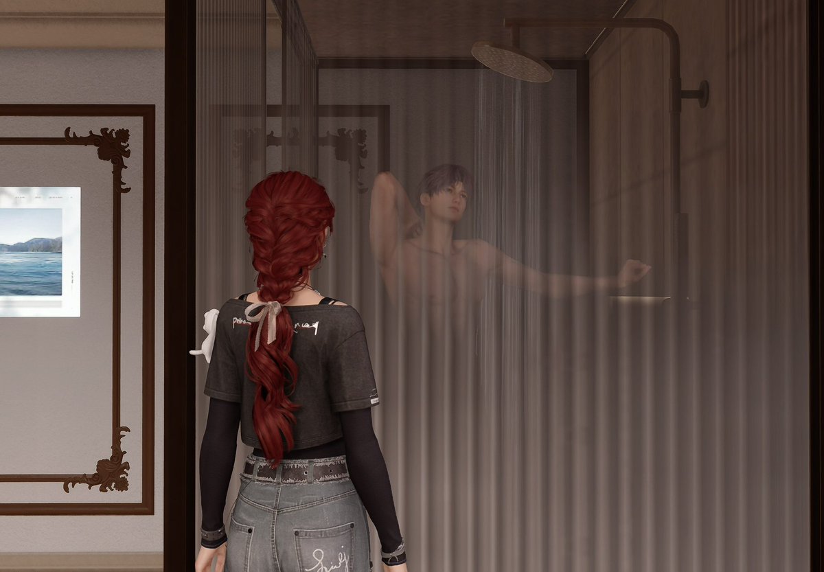 fatherember's tweet image. i’m being very normal about the bathing feature