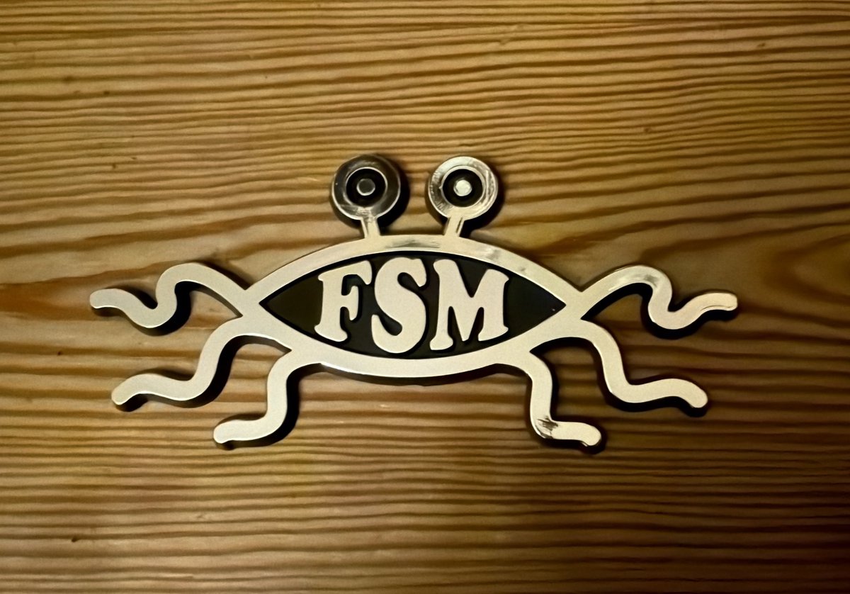DriverPotter's tweet photo. #FlyingSpaghettiMonster https://t.co/iC8GgYsPvB