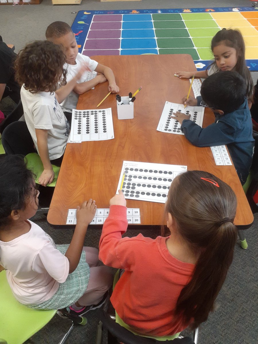 CrimTeacher's tweet photo. We're learning tricky teen numbers through partner activities! https://t.co/szaWSm6C1U