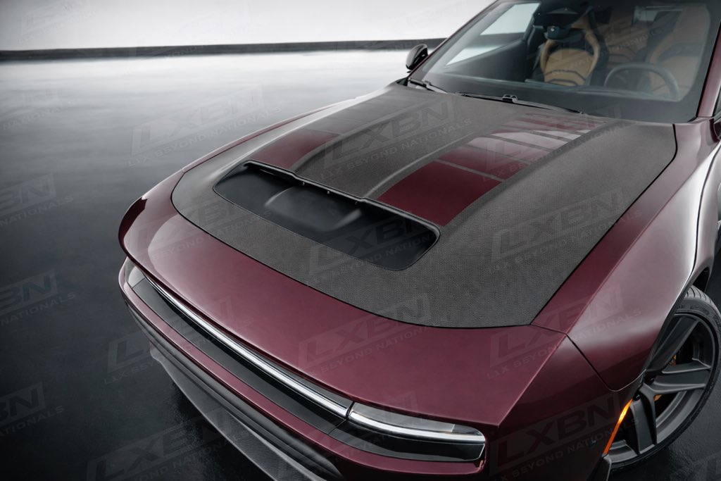 IAmTurboBuckeye's tweet photo. Did @Dodge park the SRT Hellcat in plain sight… and dare us to notice? 👀 

#SEMAShow 2025 
Moparized Dodge Charger Concept. 
Is this the SRT Hellcat version? 
https://t.co/Ekhw6GWEtF⁣

#Dodge #DodgeHellcat #Hellcat 
@stellantisna @officialmopar https://t.co/72ub3UduCM