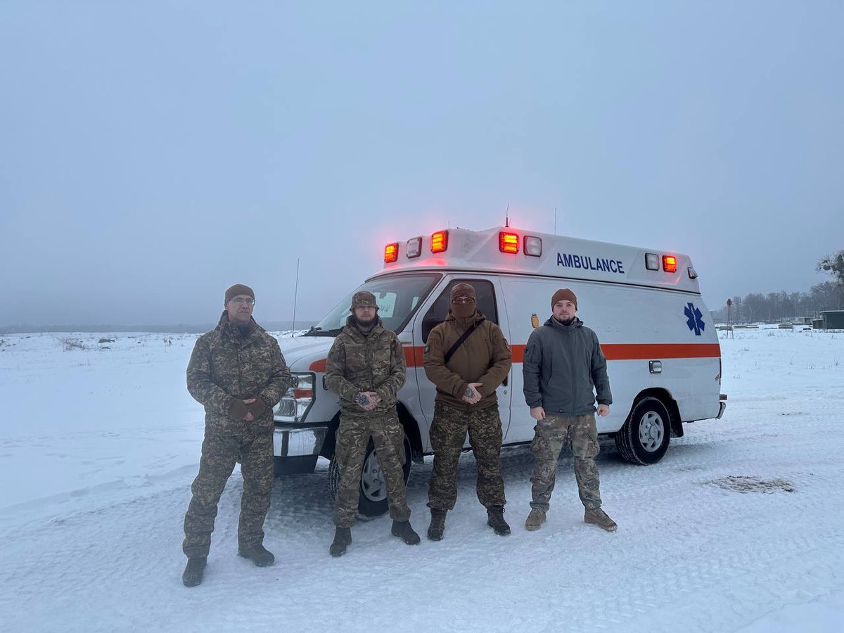 One of our ambulances is now on the front lines in the direction of Luhansk. <a href="/MassAmbulance/">Massachusetts Ambulance Association</a> <a href="/InsideLowell/">InsideLowell</a> <a href="/AmbulancesU/">US Ambulances for Ukraine NFP</a>