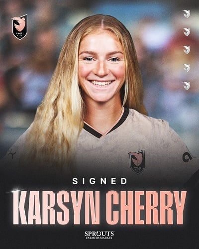 Some soccer news: 2022 <a href="/LCC_Athletics/">Central Catholic Athletics</a> grad Karsyn Cherry (<a href="/CherryKarsyn/">karsyn cherry</a>) has signed with Angel City FC of the NWSL. The defender scored 12 goals in 69 appearances (68 starts) in four seasons at Louisville.

🔗: angelcity.com/acfc-post/ange…