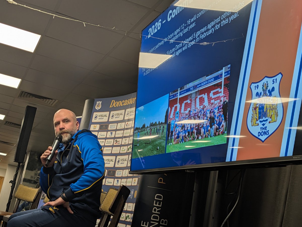 Head of development Andy Castle discusses plans for the club's community work in 2026

#COYD