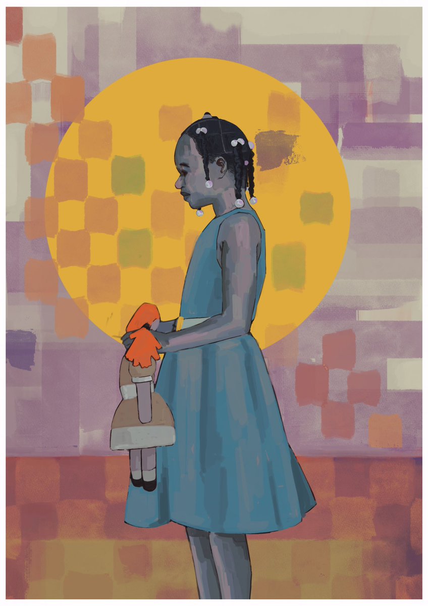 Whats left of a childhood 

Digital painting - 2025