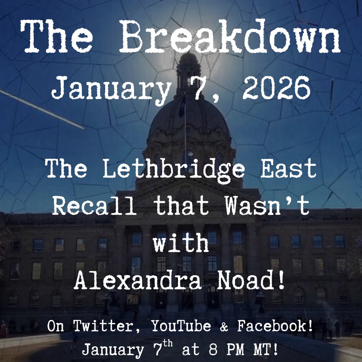 TheBreakdownAB's tweet image. Strange things are happening in Lethbridge East with a recall that was initiated and then completely stalled! 

Tonight at 8 we sit down with @Alexxnoadd, the local Lethbridge Journalist who has been trying to figure out what is going on!

#abpoli #ableg #cdnpoli